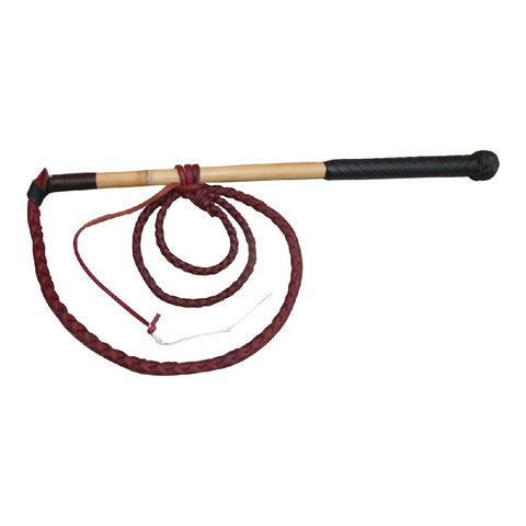 MCALISTER - 4 PLAIT REDHIDE TARD WHIP - REDHIDE 4"
