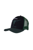 PURE WESTERN NICK HP TRUCKER CAP - BLACK/GREEN