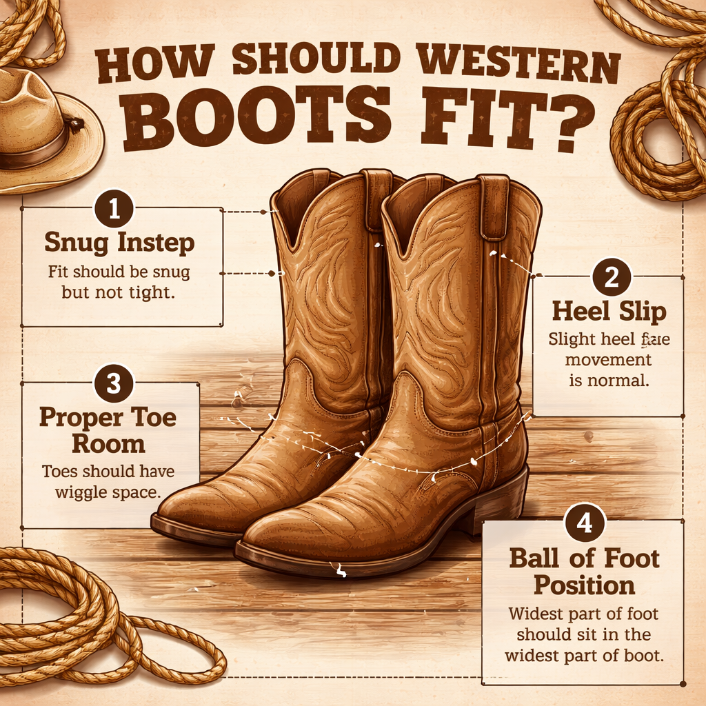 How Should Western Boots Fit? A Simple Guide for First-Time Buyers