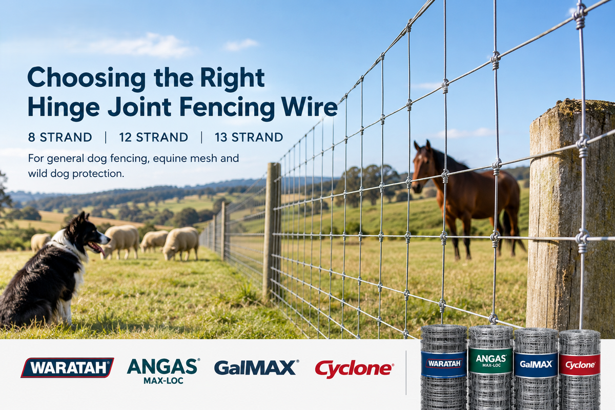 Choosing the Right Hinge Joint Fencing Wire: 8, 12 or 13 Strand?