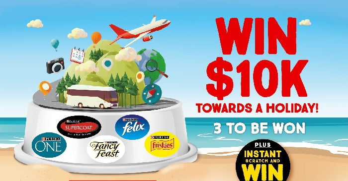 YOUR CHANCE TO WIN WITH PURINA!