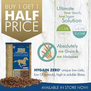 Buy 1 bag of Hygain Zero and get another bag  Hygain Zero at HALF PRICE promotion.