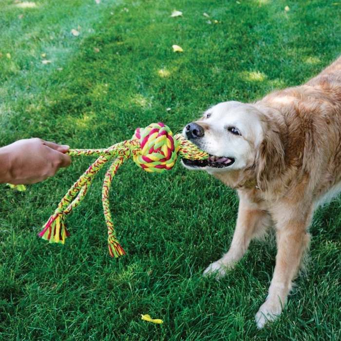 Kong Wubba Weaves With Rope Small