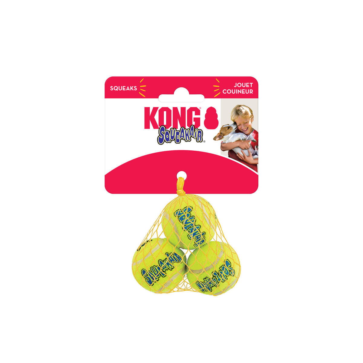 Kong Airdog Squeaker Ball - Small