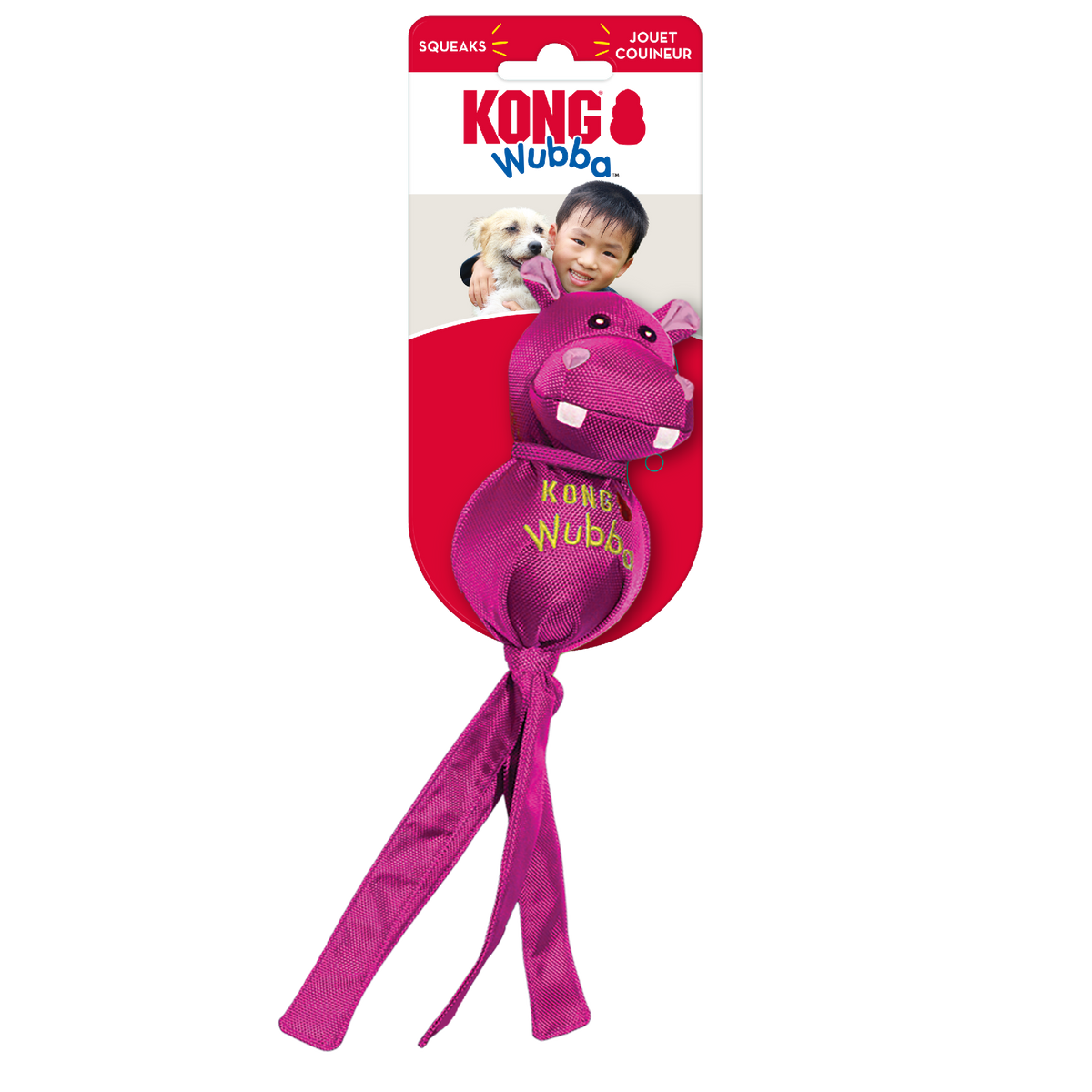 KONG DOG WUBBA BALLISTIC FRIENDS - SMALL