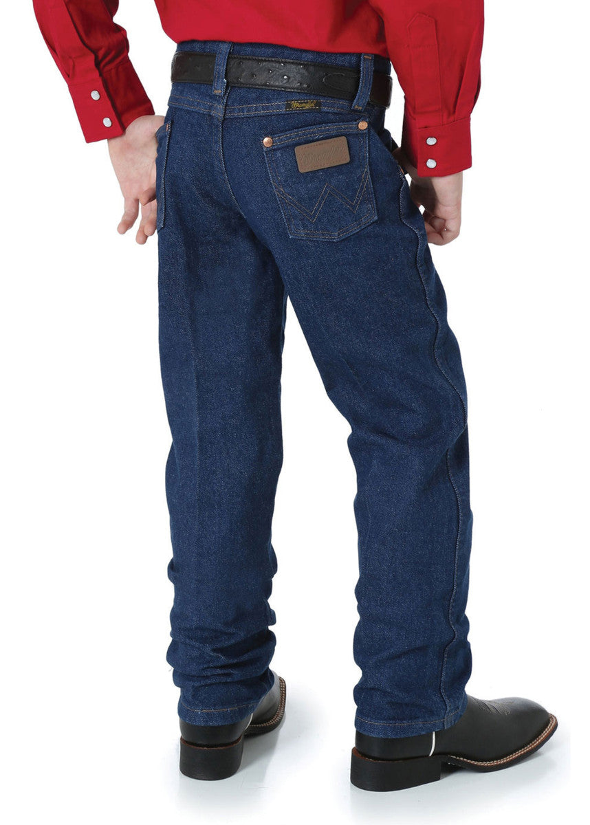 JEANS WRANGLER BOYS COWBOY CUT ORIGINAL - REGULAR FIT [SZ:8]