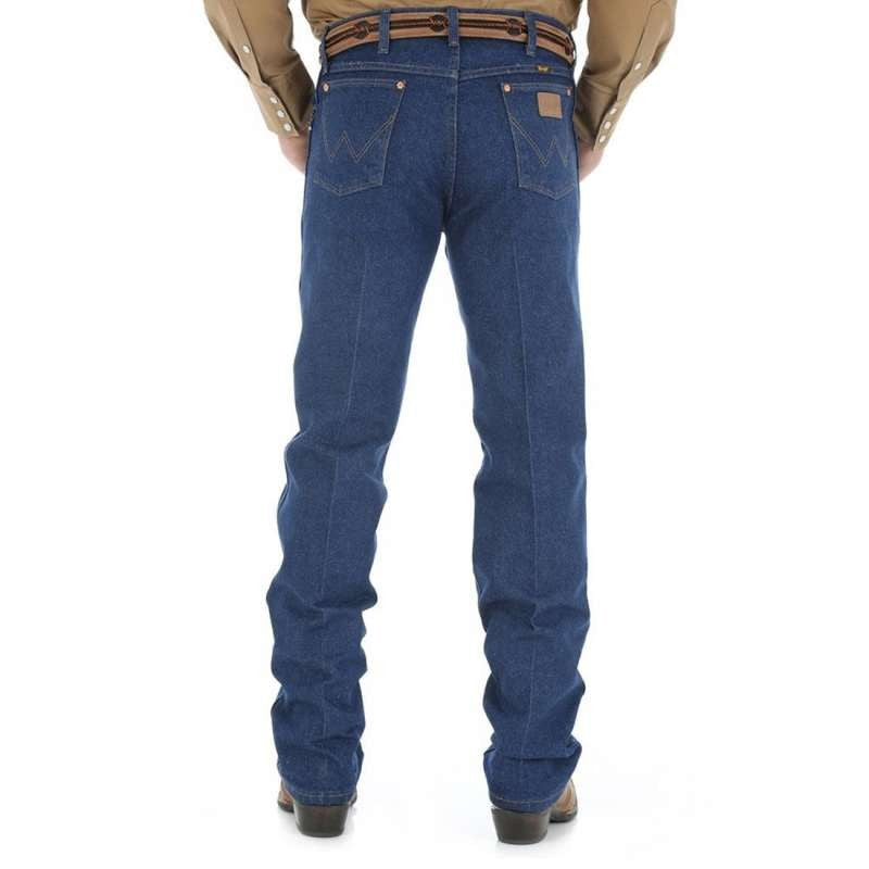 Jeans Wrangler Mens Cowboy Cut Slim Fit 32" Leg - Indigo