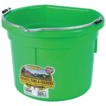 BUCKET PLASTIC FLAT BACK SHOOF 19L GREEN