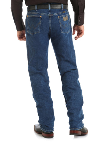 JEANS WRANGLER MENS FLEX FIT ACTIVE COWBOY CUT ORIGINAL 34" LEG - STONEWASH