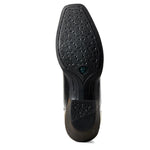 ARIAT WOMENS ROUND UP SQUARE TOE - LIMOUSINE BLACK [SZ:7.0B]
