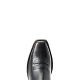 ARIAT WOMENS ROUND UP SQUARE TOE - LIMOUSINE BLACK [SZ:7.0B]