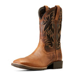 ARIAT MENS SPORT COOL VENTTEK BOOT - DARK TAN/TWO TONE TAN [SZ:9.0]