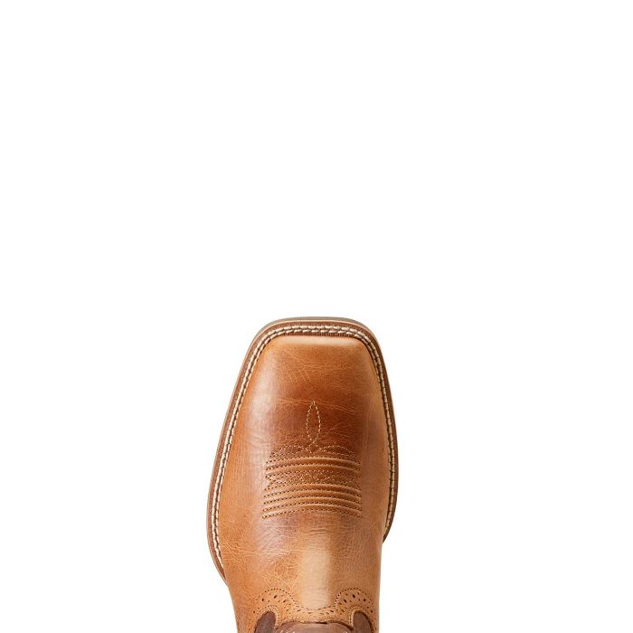 ARIAT MENS SPORT COOL VENTTEK BOOT - DARK TAN/TWO TONE TAN [SZ:9.0]