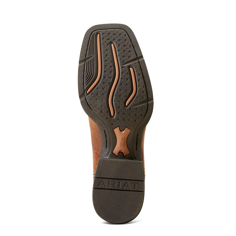ARIAT MENS SPORT COOL VENTTEK BOOT - DARK TAN/TWO TONE TAN [SZ:9.0]