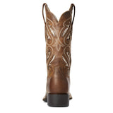 ARIAT ROUND UP BLISS WOMENS BOOTS - SASSY BROWN