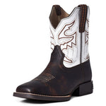 ARIAT KIDS BOOTS SORTING PEN MARBLED MAHOGANY