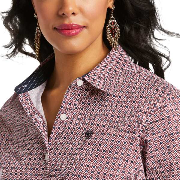 Ariat Womens Kirby Stretch Shirt - Modern Mosaic
