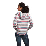 ARIAT WOMENS HACIENDA PULLOVER LONG SLEEVE SHIRT - MULTICOLOUR