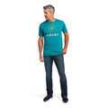 Ariat Mens Blends T Shirt - Dark Teal Heather