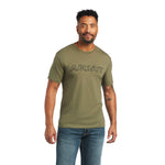 ARIAT BARBED WIRE MENS S/S T-SHIRT