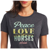 ARIAT PEACE WOMENS SS T-SHIRT