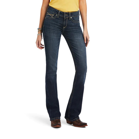 ARIAT LEXI REAL WOMENS PERFECT RISE BOOT CUT JEANS - MISSOURI