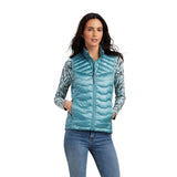 ARIAT WOMENS IDEAL DOWN VEST - IRIDESCENT ARTIC