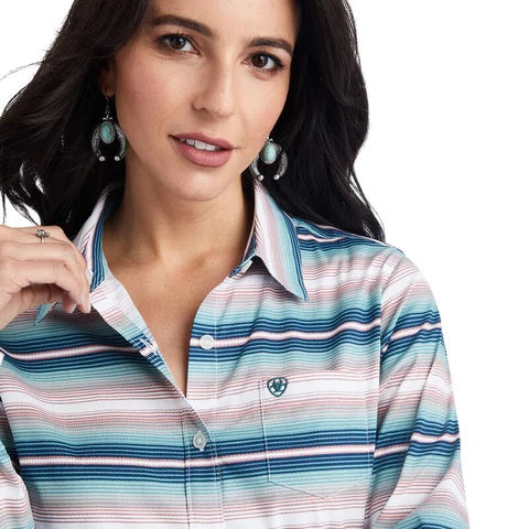Ariat Womens Kirby Long Sleeve Shirt - Downstream