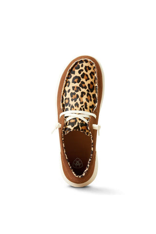 ARIAT WOMENS HILO - GINGER SPICE / LEOPARD HAIR ON