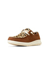 ARIAT WOMENS HILO - GINGER SPICE / LEOPARD HAIR ON