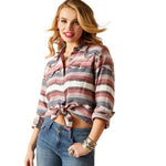ARIAT ENDLESS SNAP WOMENS LONG SLEEVE SHIRT - ENDLESS SERAPE [SZ:XS]