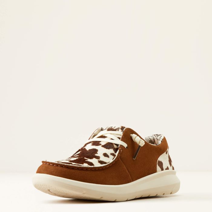 Ariat Hilo - Ginger Suede/cow Hair On