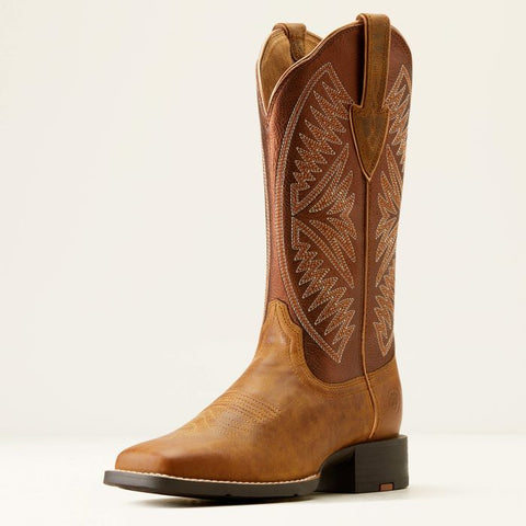 ARIAT ROUND UP RUIDOSO - PEARL/BURNISHED CHESTNUT