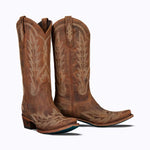 LANE LEXINGTON BOOTS - BURNT CARAMEL