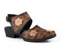 Roper Dianna Womens Shorty Mule - Brown [sz:7.0]
