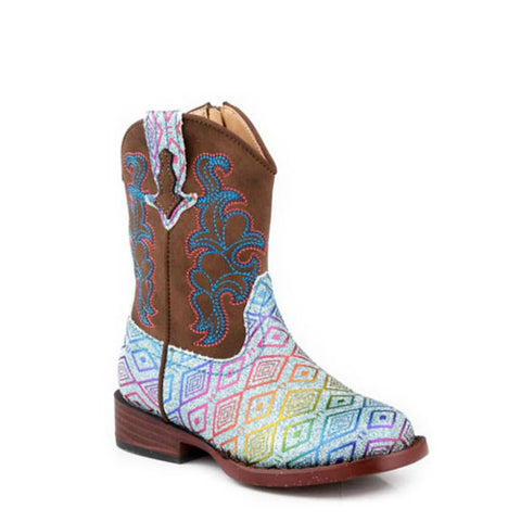 ROPER TODDLER GLITTER MAYA - BLUE [SZ:8.0]