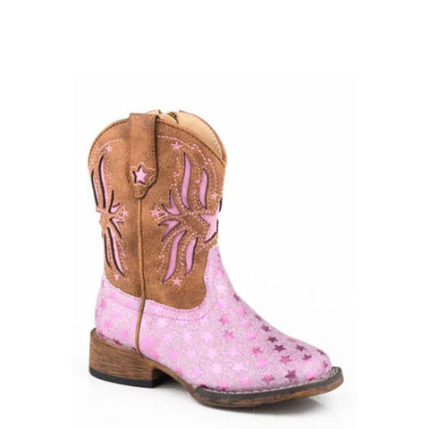 ROPER TODDLER STARLET - PINK GLITTER [SZ:5.0]