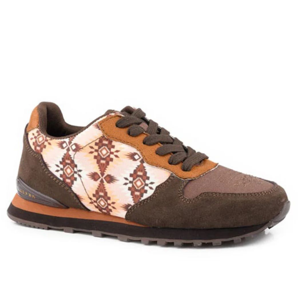 ROPER WOMENS GIDDYUP AZTEC - BROWN [SZ:7.0]