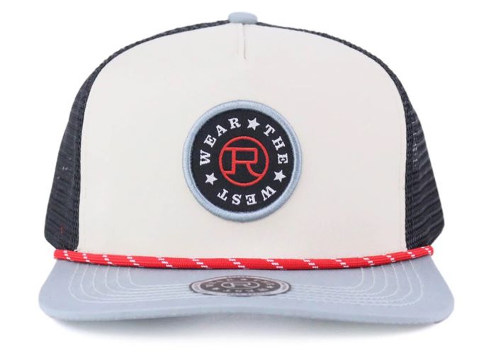 ROPER TRUCKERS CAP - PETROL/CREAM/BLACK 