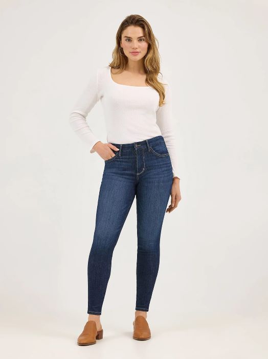 Wrangler Bespoke Womens High Rise Skinny 29" Leg Jean - Rae [sz:25]