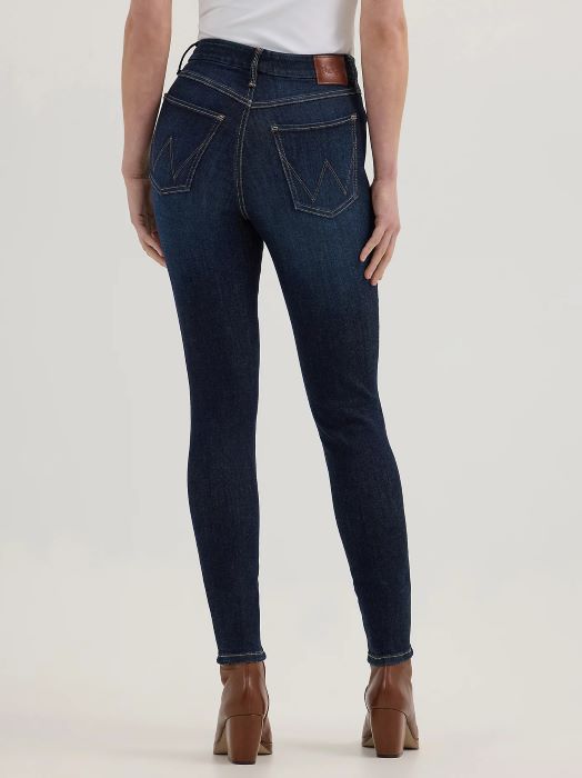 Wrangler Bespoke Womens High Rise Skinny 29" Leg Jean - Rae [sz:25]