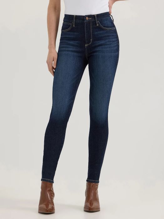 Wrangler Bespoke Womens High Rise Skinny 29" Leg Jean - Rae [sz:25]