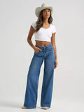 Wrangler Womens Retro Hi Rise Wide Leg Bailey Jeans [sz:26]