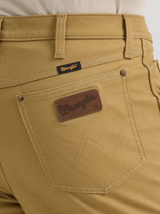 Wrangler Tough Mens Comfort 34" Leg Jean - Kelp [sz:32]