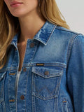 Wrangler Classic Denim Womens Jacket - Light Wash [sz:s]