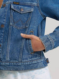 Wrangler Classic Denim Womens Jacket - Light Wash [sz:s]