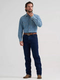 Wrangler Toughlite 34" Leg Mens Original Fit Jeans - Rinse [sz:30]