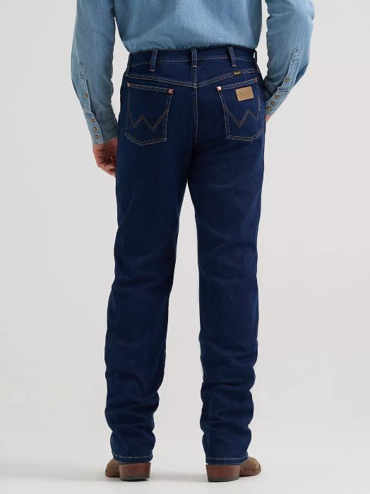 Wrangler Toughlite 34" Leg Mens Original Fit Jeans - Rinse [sz:30]