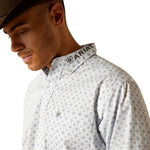 ARIAT TEAM KODY MENS LONG SLEEVE SHIRT - LIGHT BLUE [SZ:M]