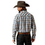 ARIAT RYLAND MENS PRO SERIES SNAP LONG SLEEVE SHIRT - BLUE [SZ:S]